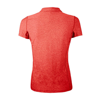 Polera Dry Fit Manga Corta Con Cuello Pale Pro Mujer