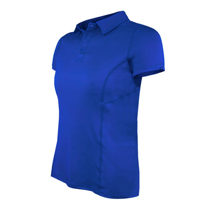 Polera Dry Fit Manga Corta Con Cuello Pale Essential Mujer