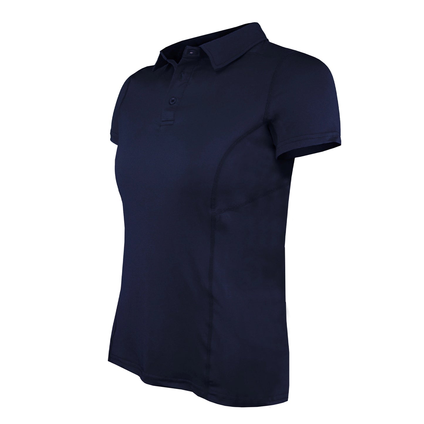 Polera Dry Fit Manga Corta Con Cuello Pale Essential Mujer