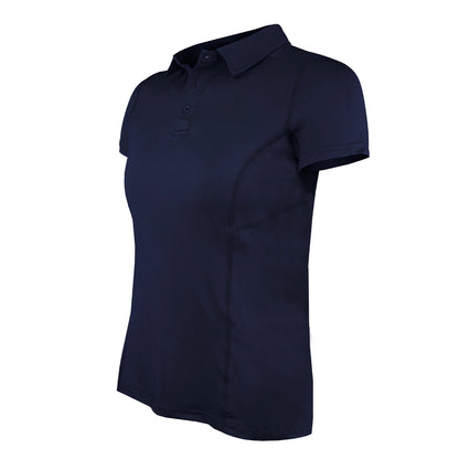 Polera Dry Fit Manga Corta Con Cuello Pale Essential Mujer