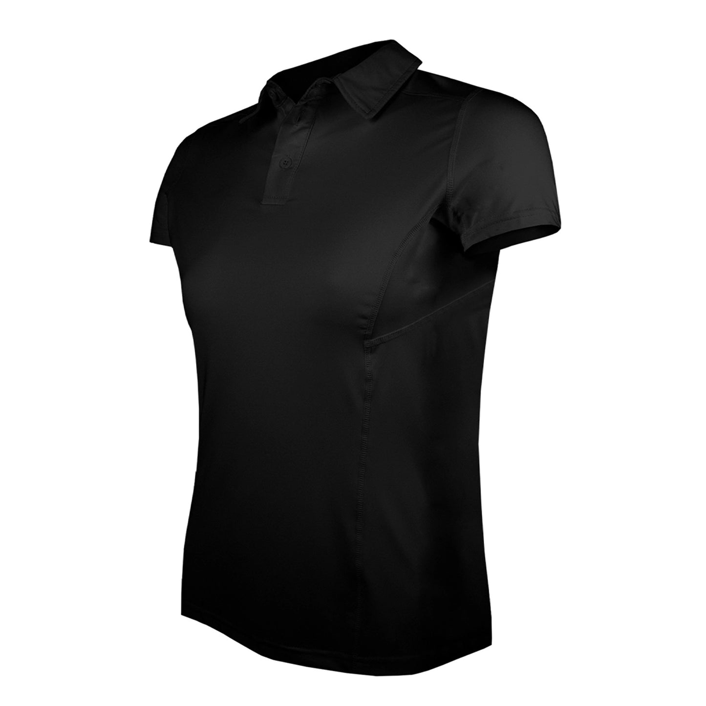 Polera Dry Fit Manga Corta Con Cuello Pale Essential Mujer
