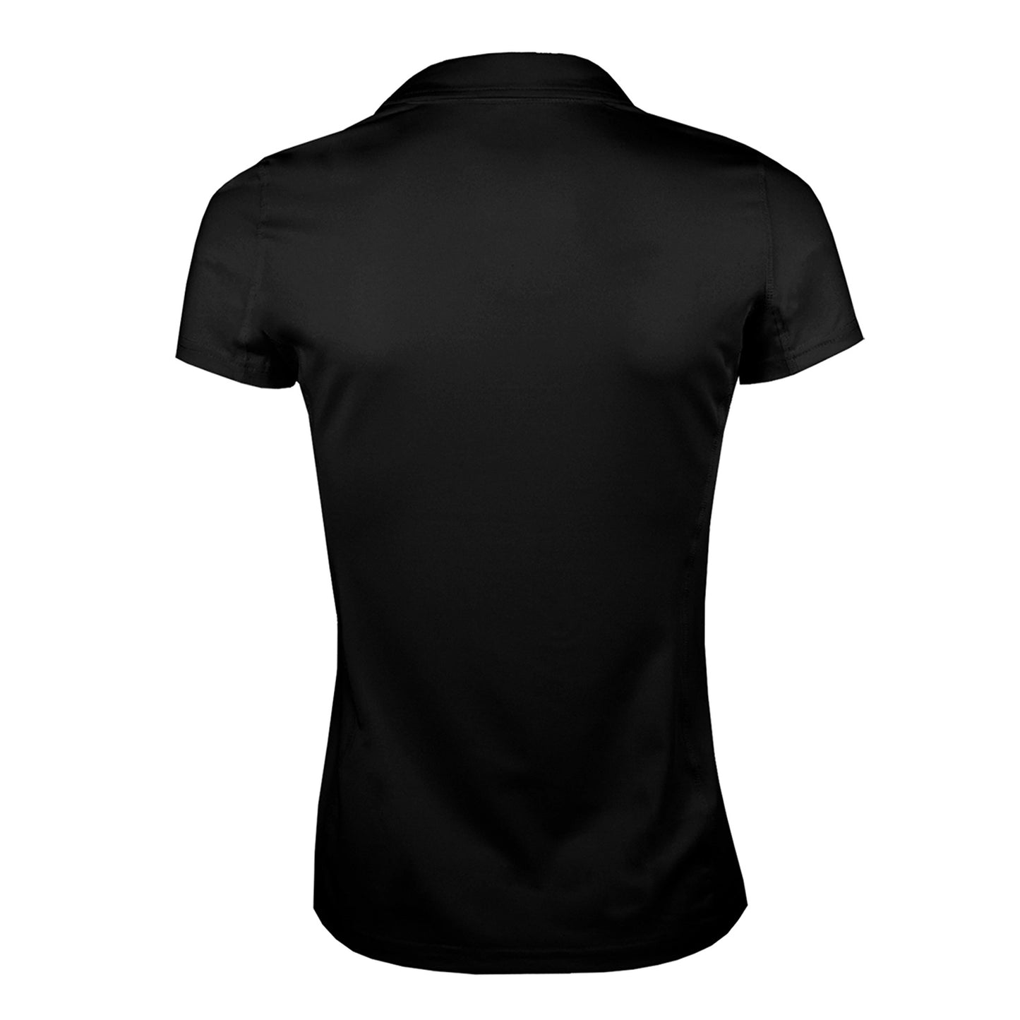 Polera Dry Fit Manga Corta Con Cuello Pale Essential Mujer