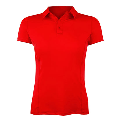 Polera Dry Fit Manga Corta Con Cuello Pale Essential Mujer
