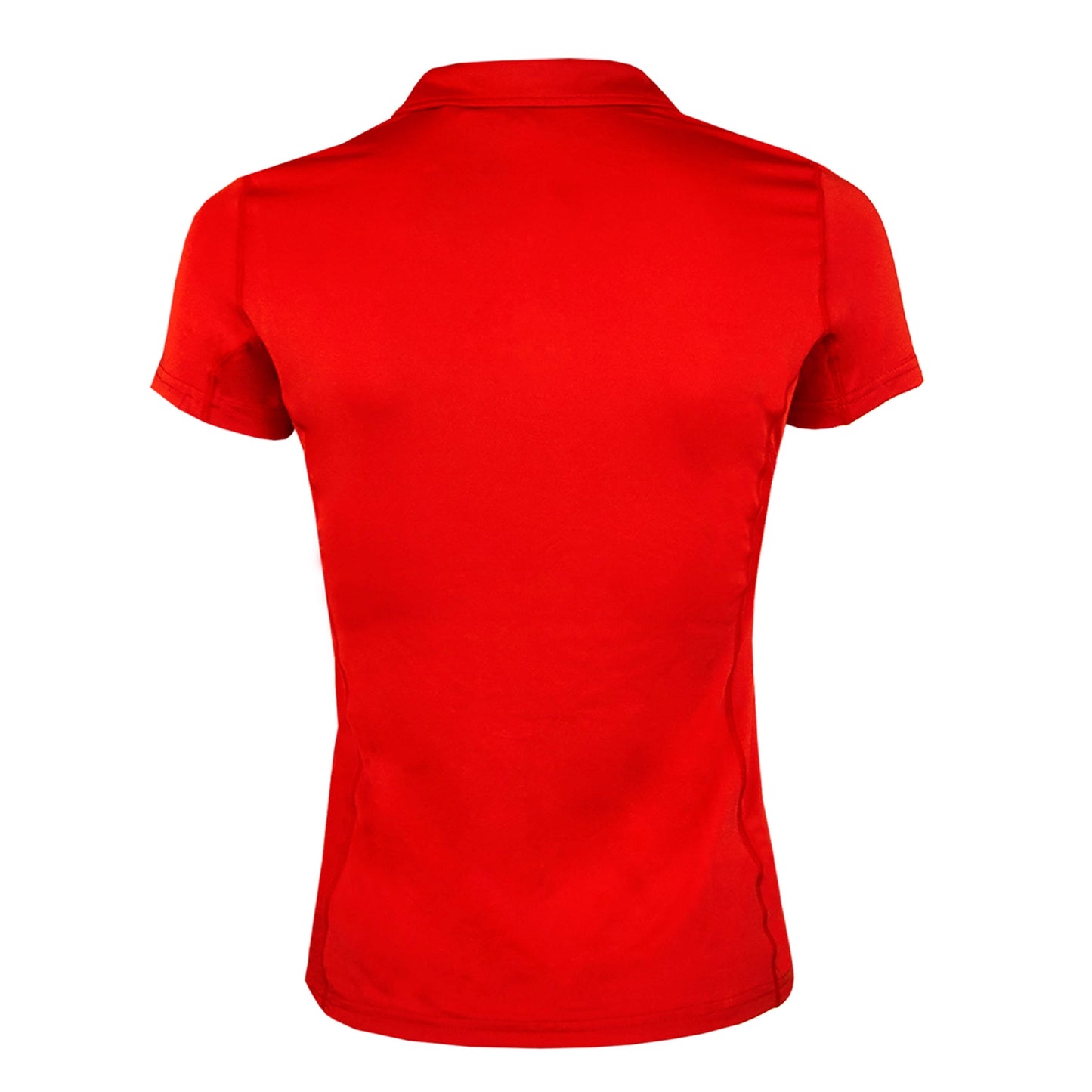 Polera Dry Fit Manga Corta Con Cuello Pale Essential Mujer