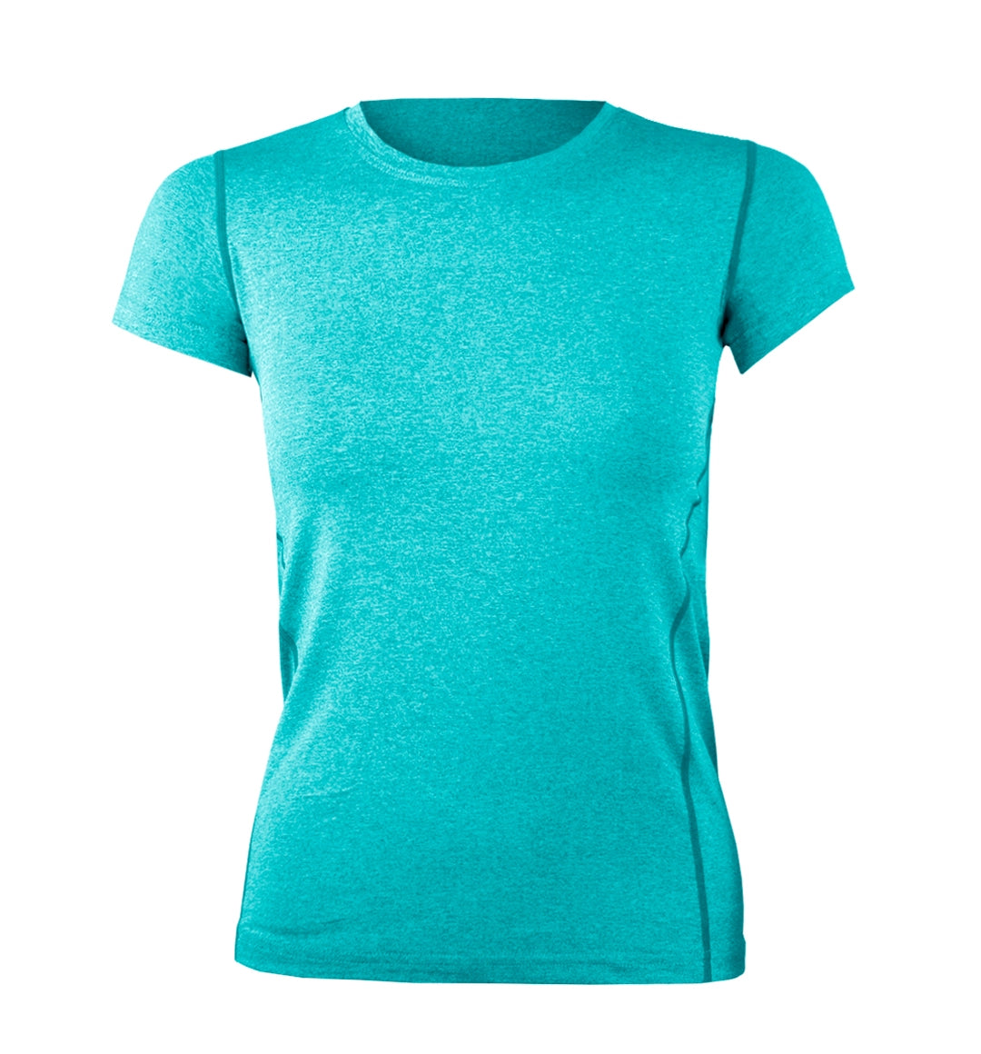 Polera Dry Fit Manga Corta Panel Malla Espalda Cape Mujer