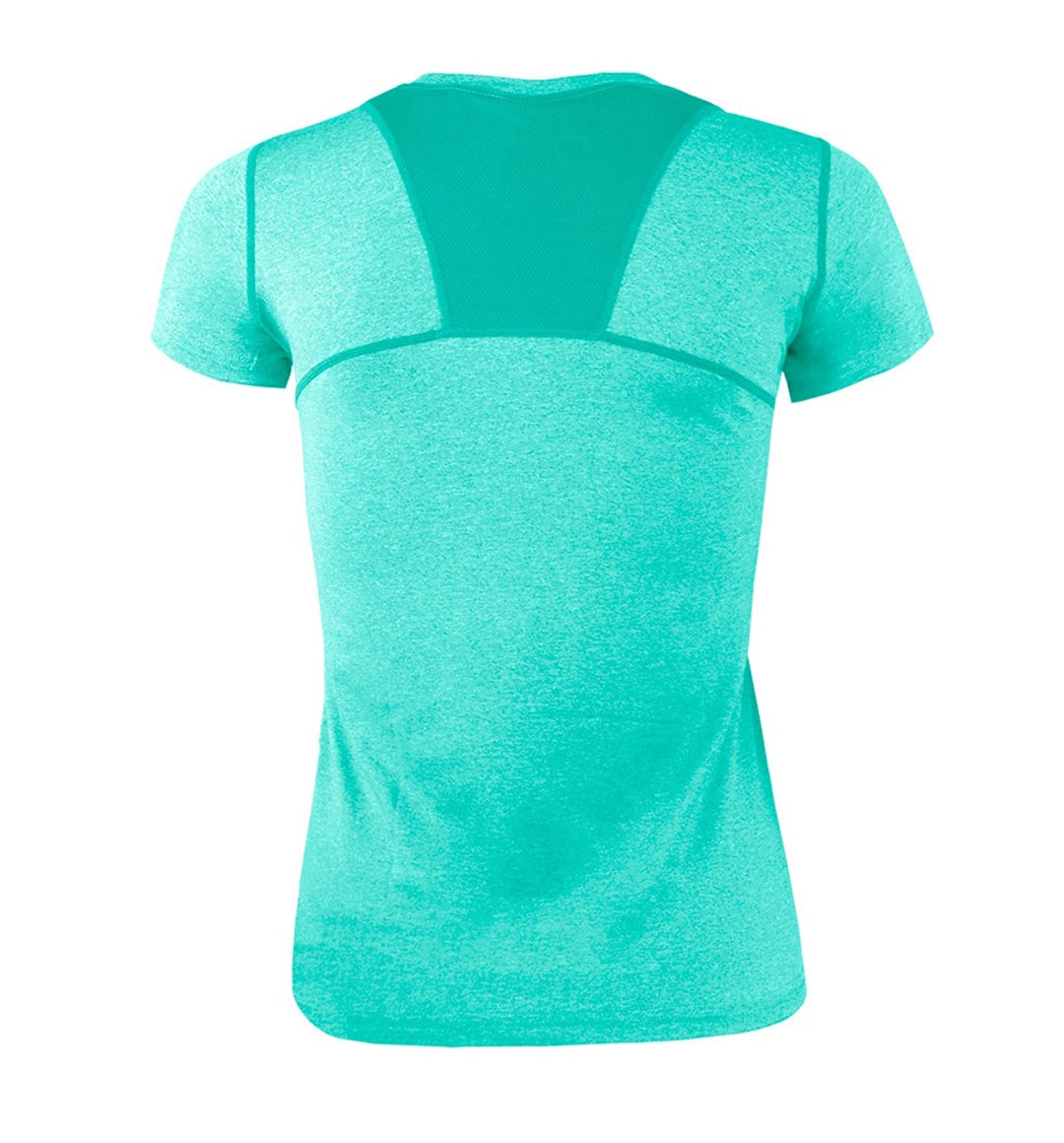 Polera Dry Fit Manga Corta Panel Malla Espalda Cape Mujer
