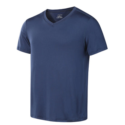 Polera Dry Fit Manga Corta Cuello V Cape Hombre