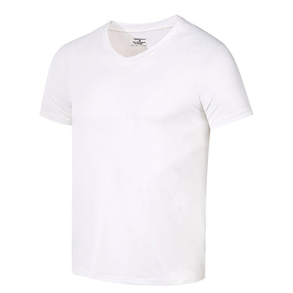 Polera Dry Fit Manga Corta Cuello V Cape Hombre