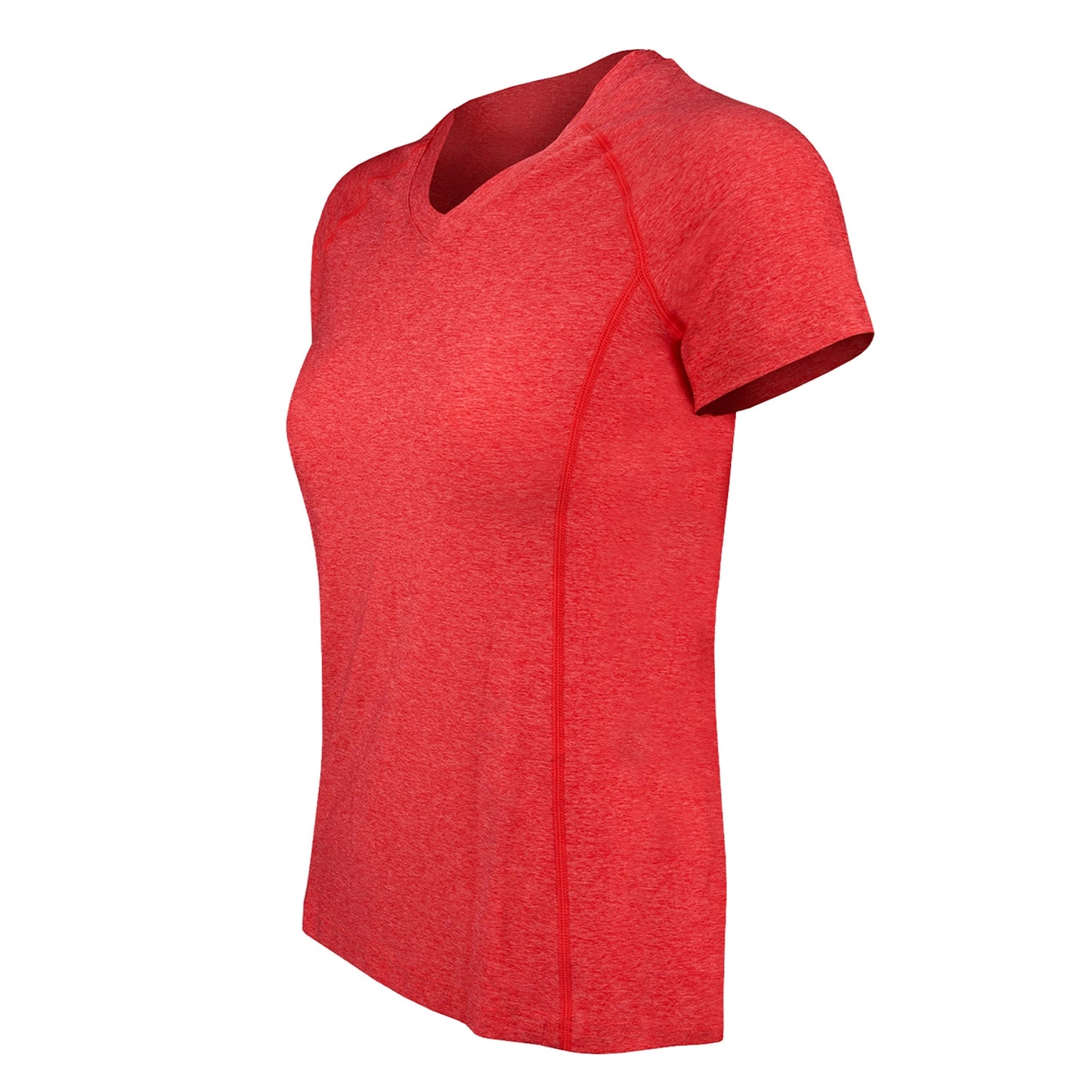 Polera Dry Fit Manga Corta Cuello V Cape Mujer