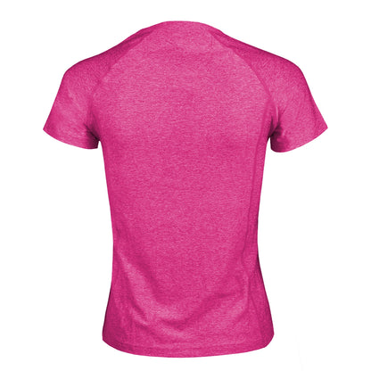 Polera Dry Fit Manga Corta Cuello V Cape Mujer