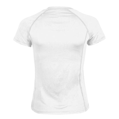 Polera Dry Fit Manga Corta Cuello V Cape Mujer