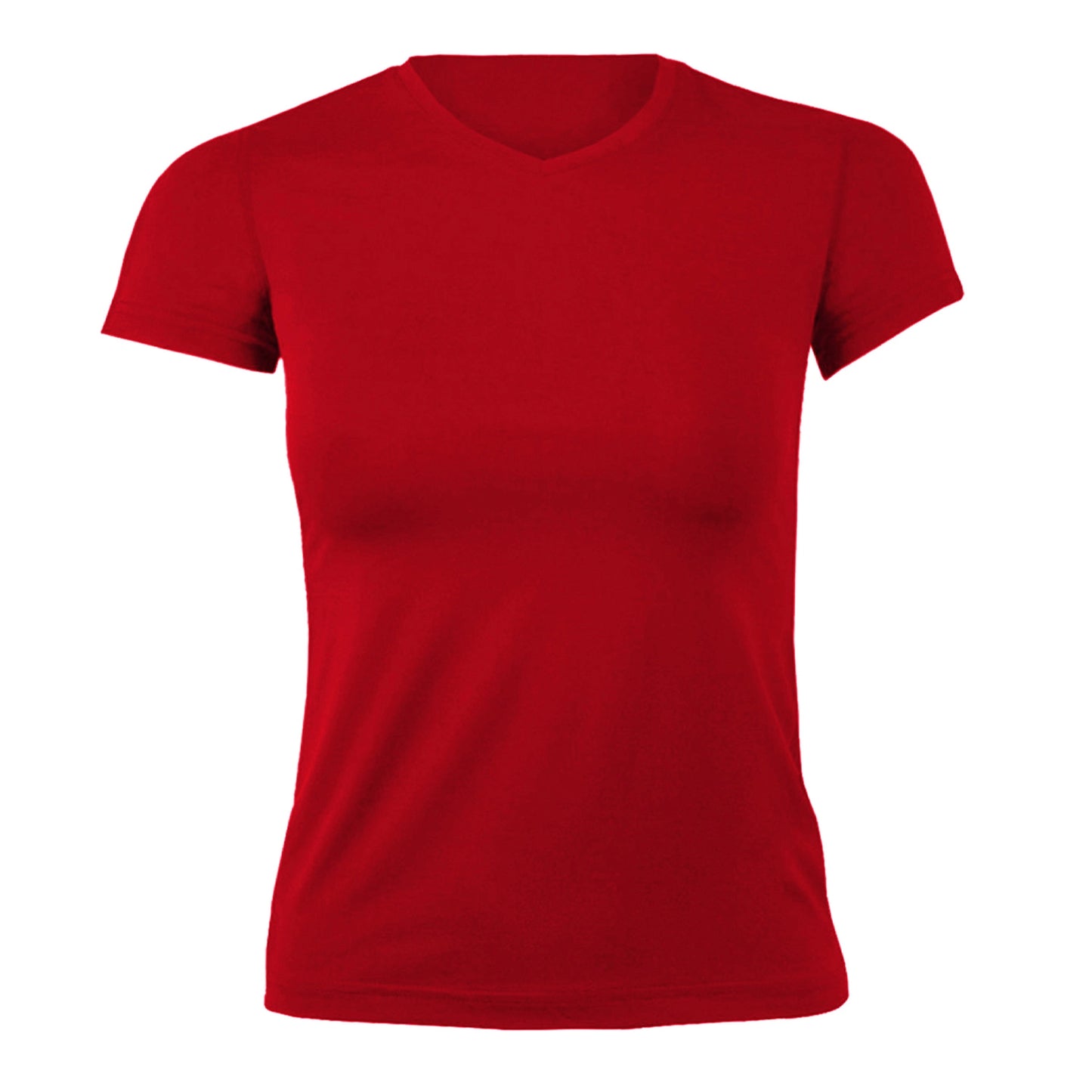 Polera Dry Fit Manga Corta Cuello V Cape Mujer