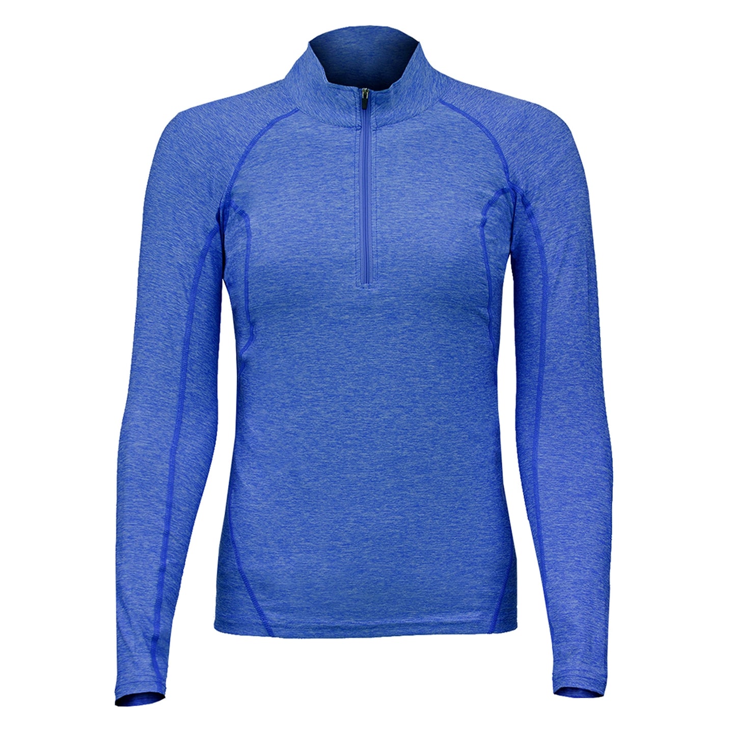 Polera Dry Fit Manga Larga Con Cierre Pale Mujer