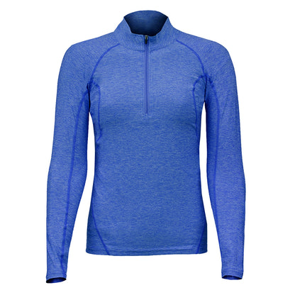 Polera Dry Fit Manga Larga Con Cierre Pale Mujer