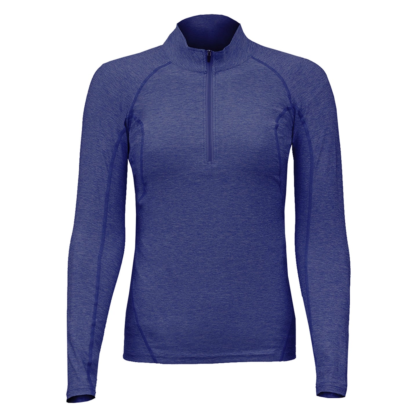 Polera Dry Fit Manga Larga Con Cierre Pale Mujer