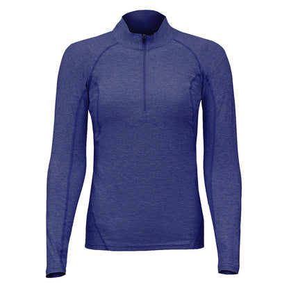 Polera Dry Fit Manga Larga Con Cierre Pale Mujer