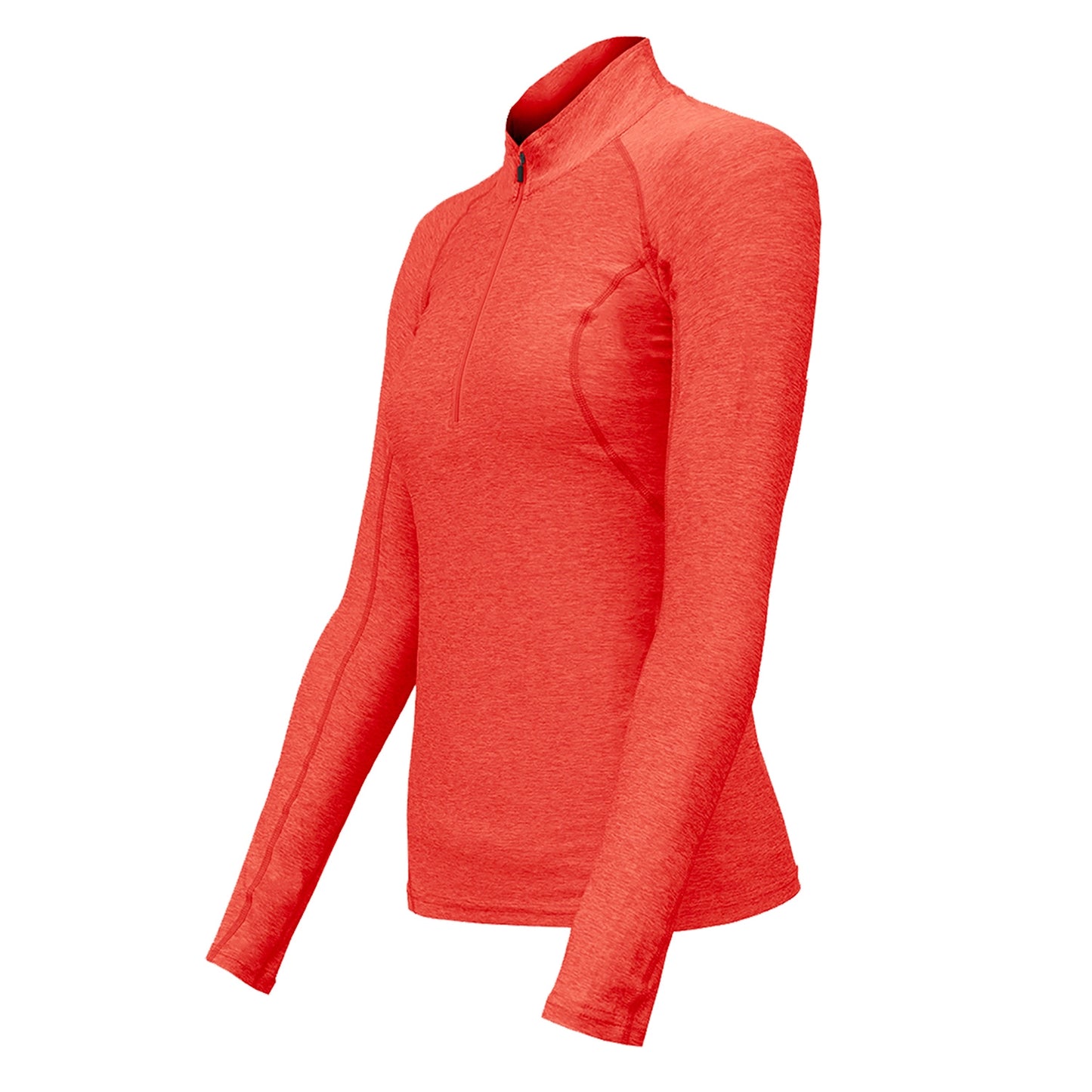 Polera Dry Fit Manga Larga Con Cierre Pale Mujer