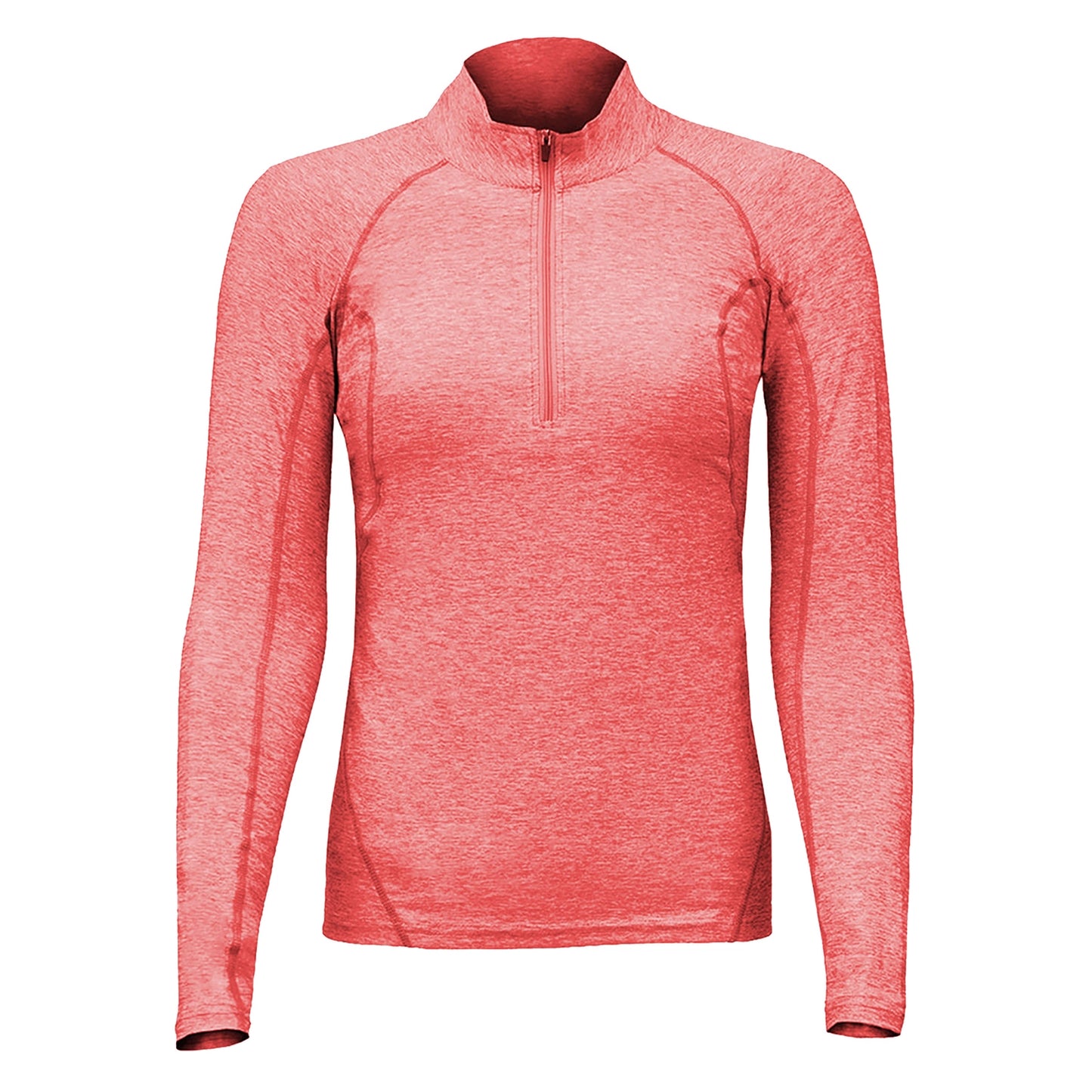 Polera Dry Fit Manga Larga Con Cierre Pale Mujer