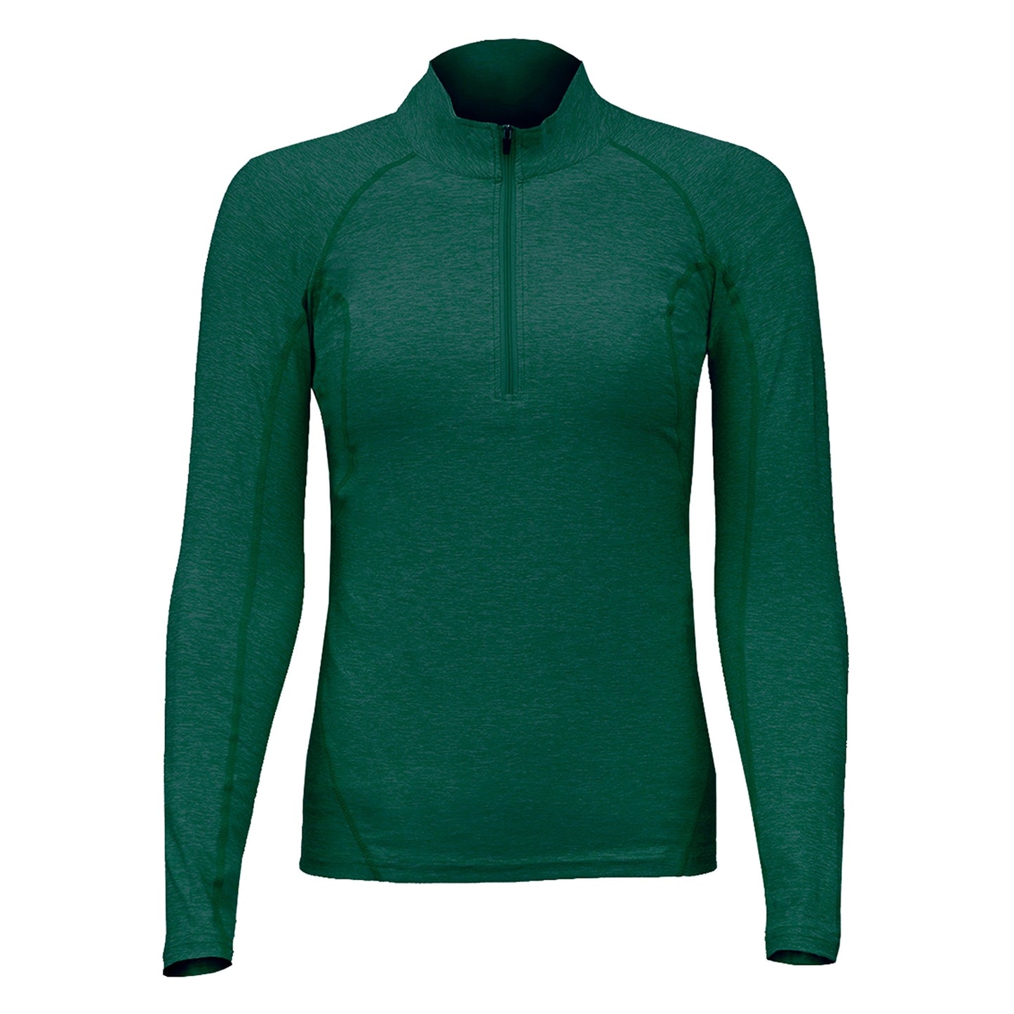 Polera Dry Fit Manga Larga Con Cierre Pale Mujer