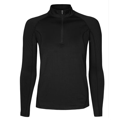 Polera Dry Fit Manga Larga Con Cierre Pale Mujer