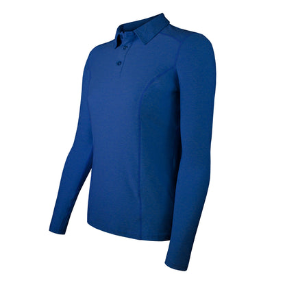 Polera Dry Fit Manga Larga Con Cuello Pale Mujer