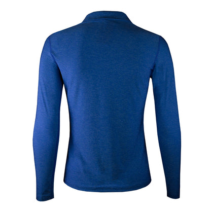 Polera Dry Fit Manga Larga Con Cuello Pale Mujer