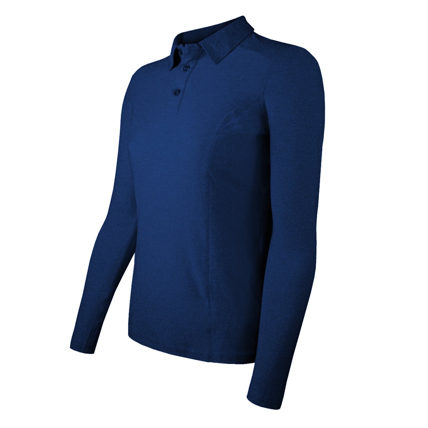 Polera Dry Fit Manga Larga Con Cuello Pale Mujer