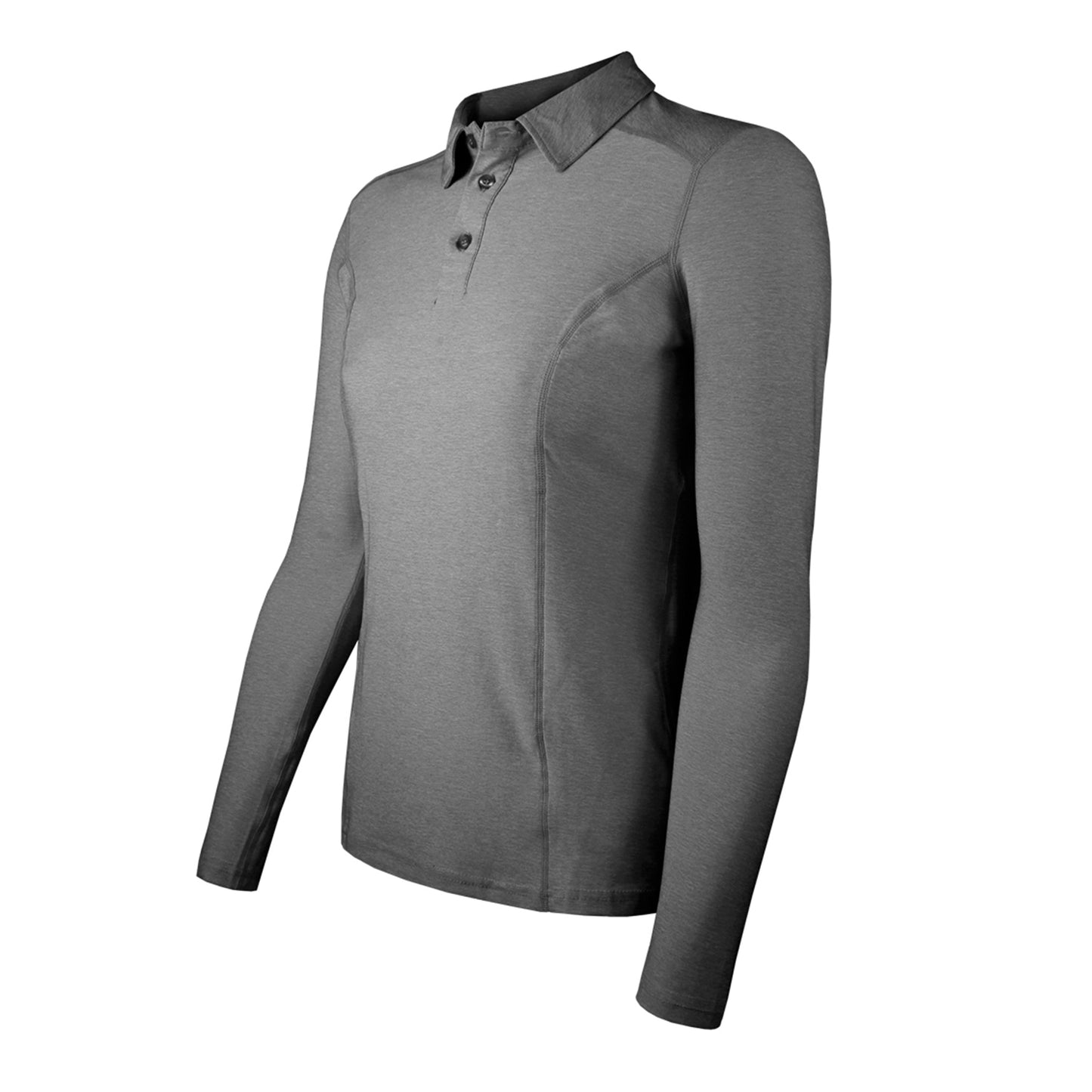 Polera Dry Fit Manga Larga Con Cuello Pale Mujer