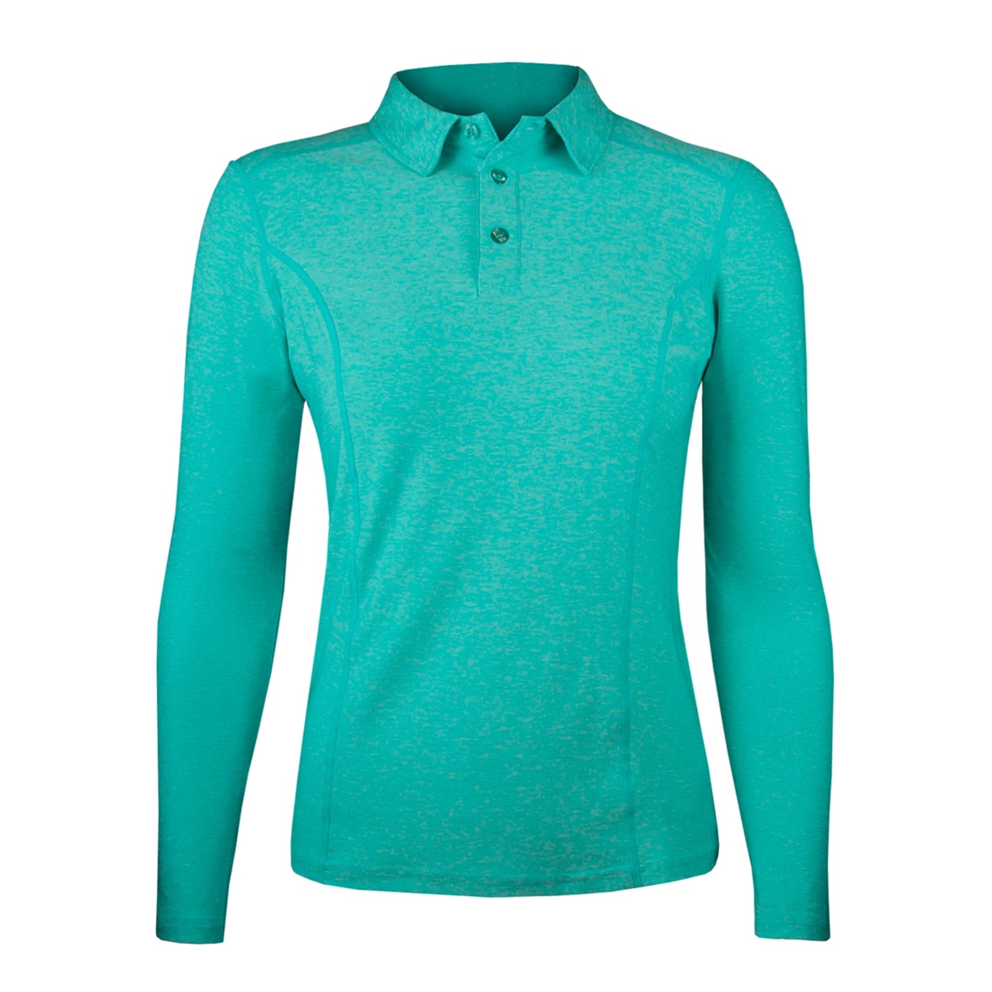 Polera Dry Fit Manga Larga Con Cuello Pale Mujer