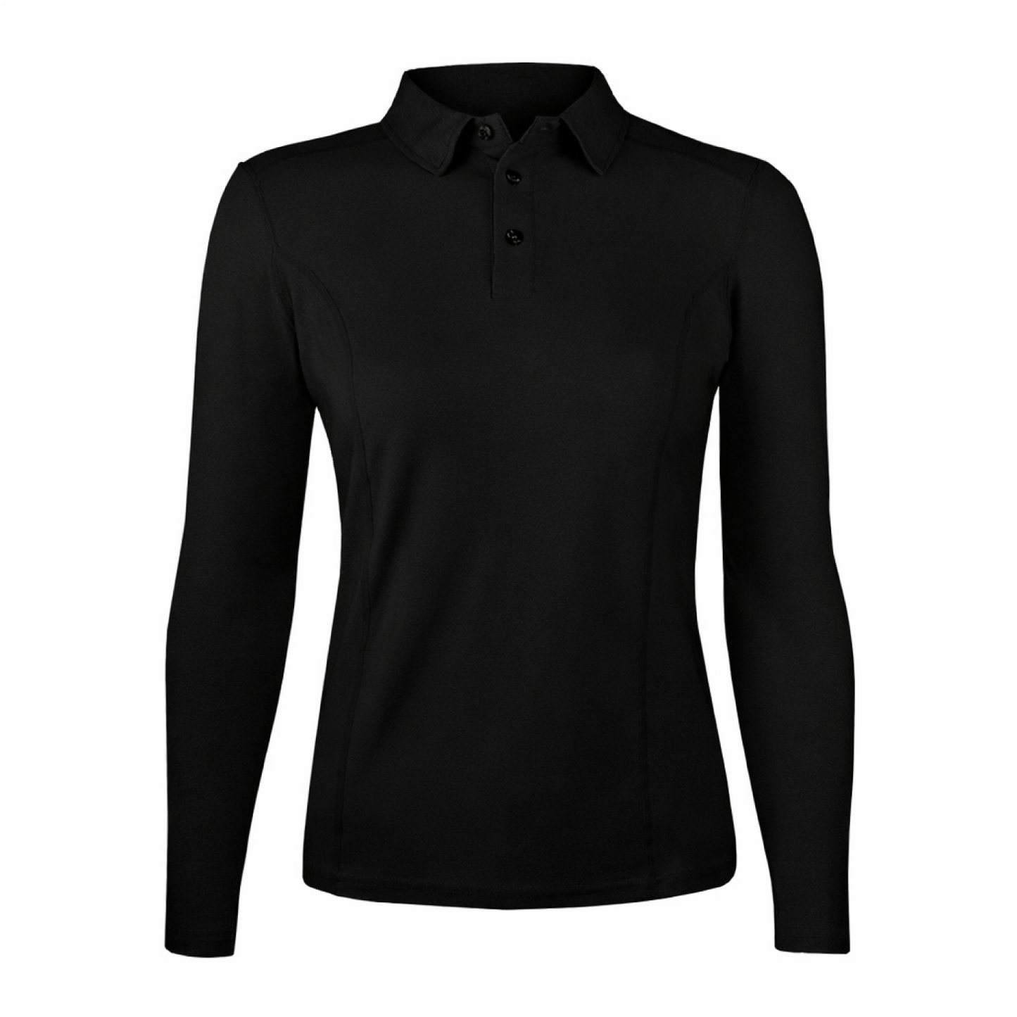 Polera Dry Fit Manga Larga Con Cuello Pale Mujer