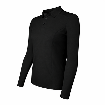 Polera Dry Fit Manga Larga Con Cuello Pale Mujer