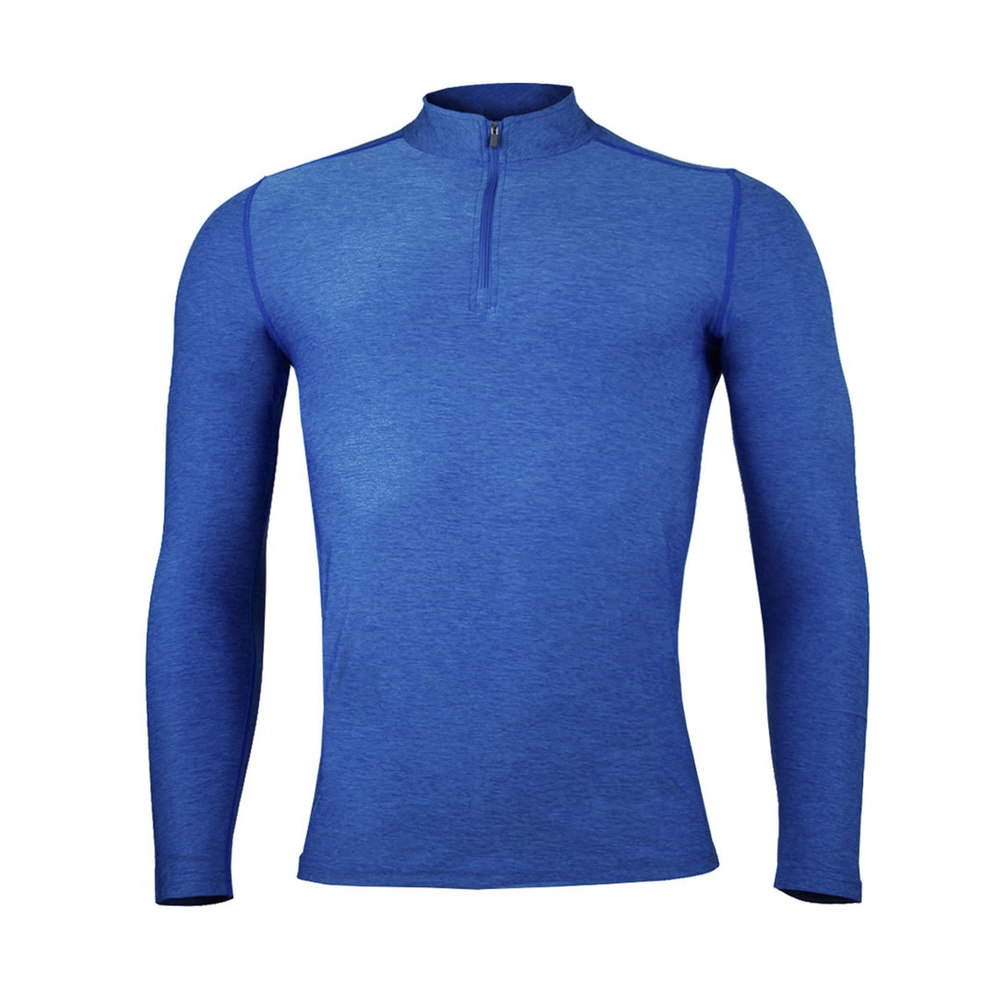 Polera Dry Fit Manga Larga Con Cierre Pale Hombre