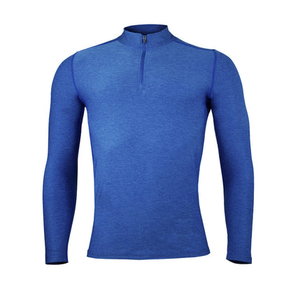Polera Dry Fit Manga Larga Con Cierre Pale Hombre