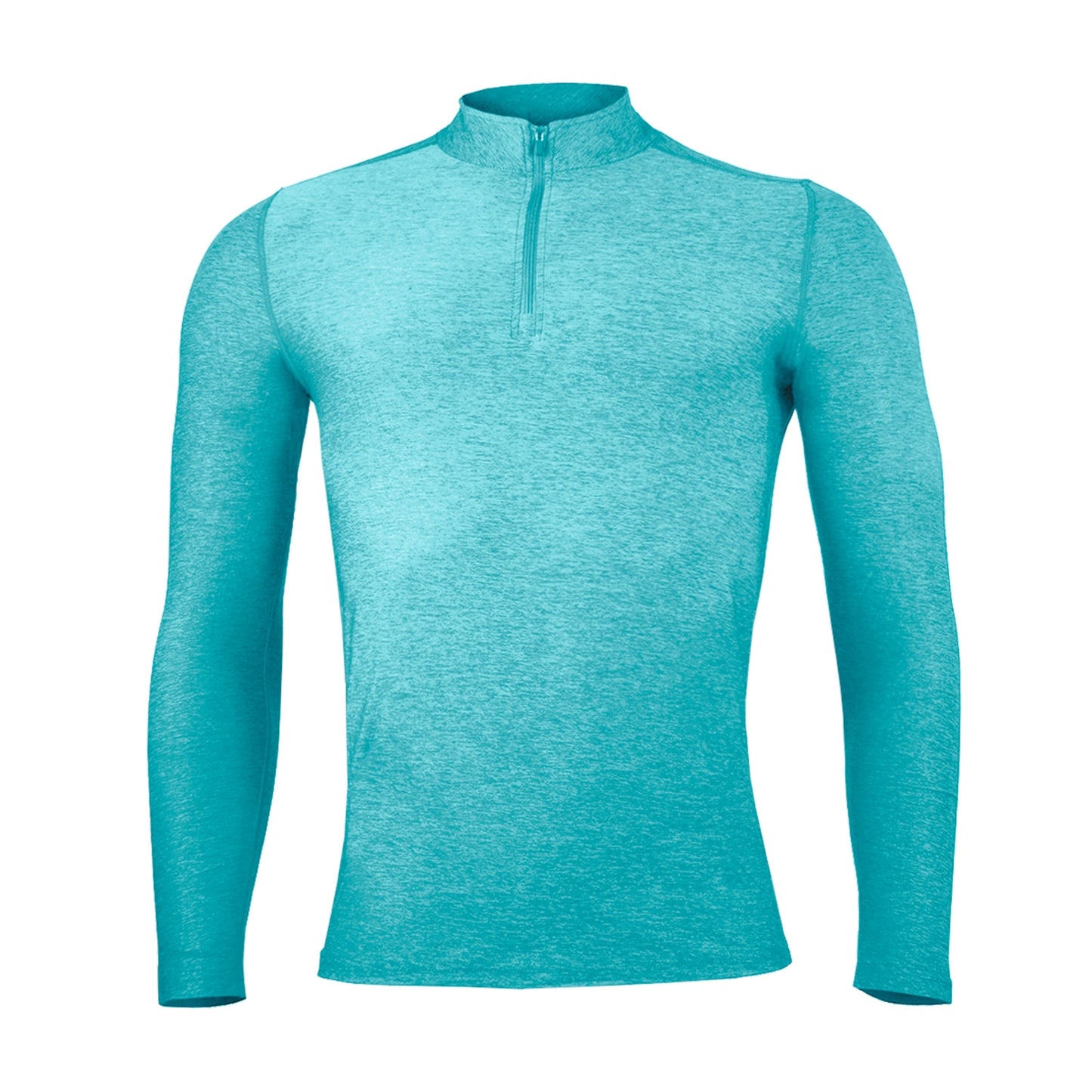 Polera Dry Fit Manga Larga Con Cierre Pale Hombre