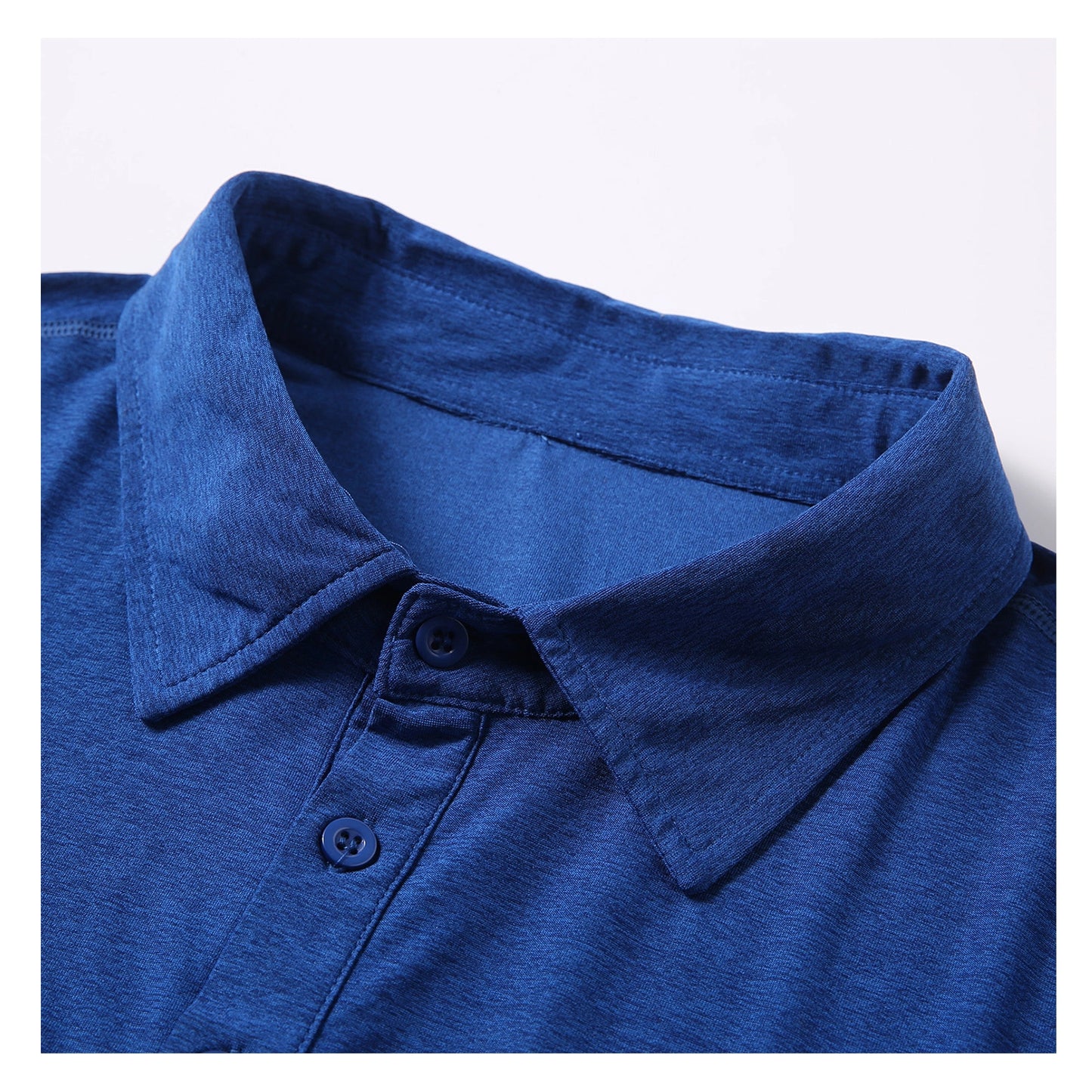 Polera Dry Fit Manga Larga Con Cuello Pale Hombre