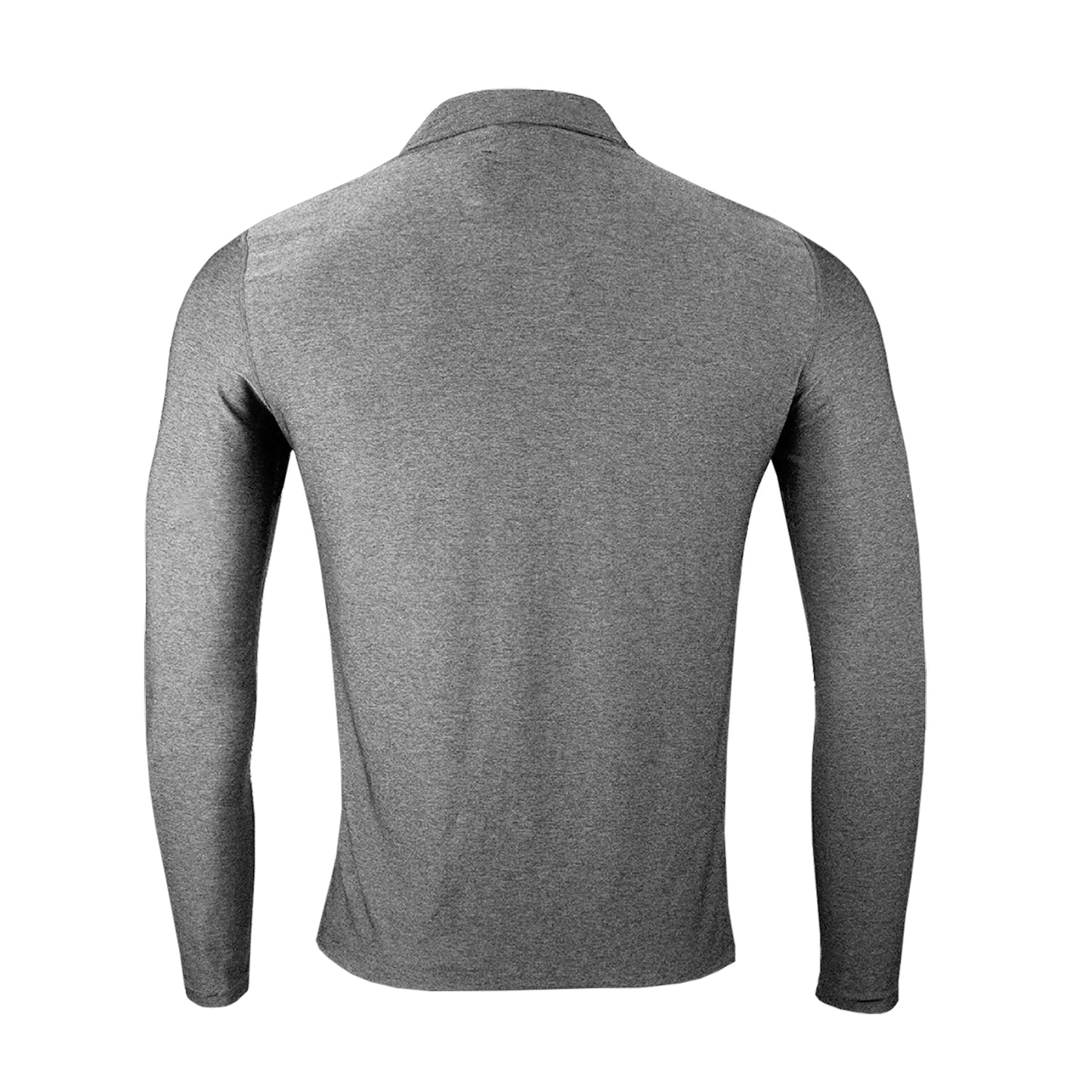 Polera Dry Fit Manga Larga Con Cuello Pale Hombre