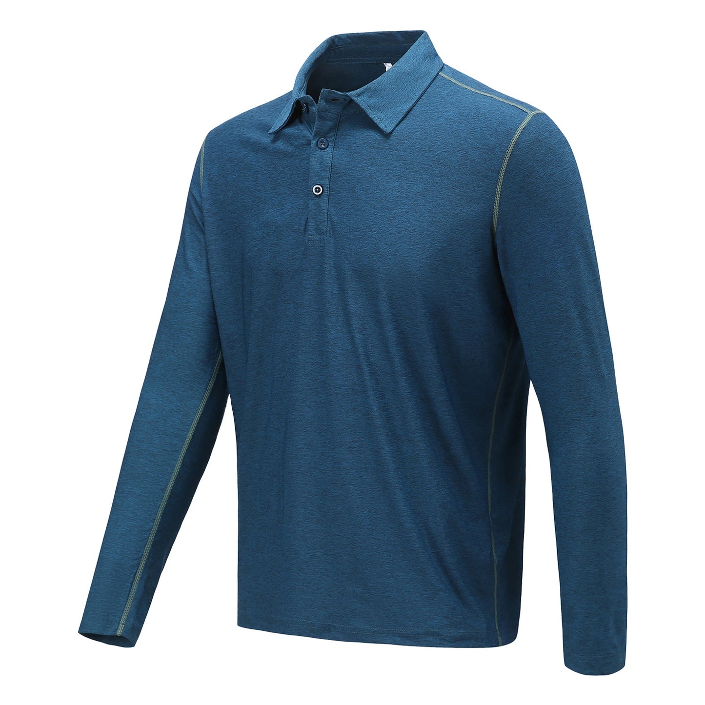 Polera Dry Fit Manga Larga Con Cuello Pale Hombre