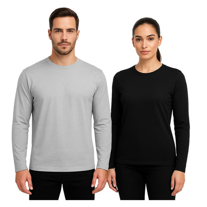 Polera Algodón Manga Larga Velox Essential Unisex