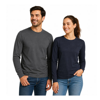 Polera Algodón Manga Larga Velox Essential Unisex