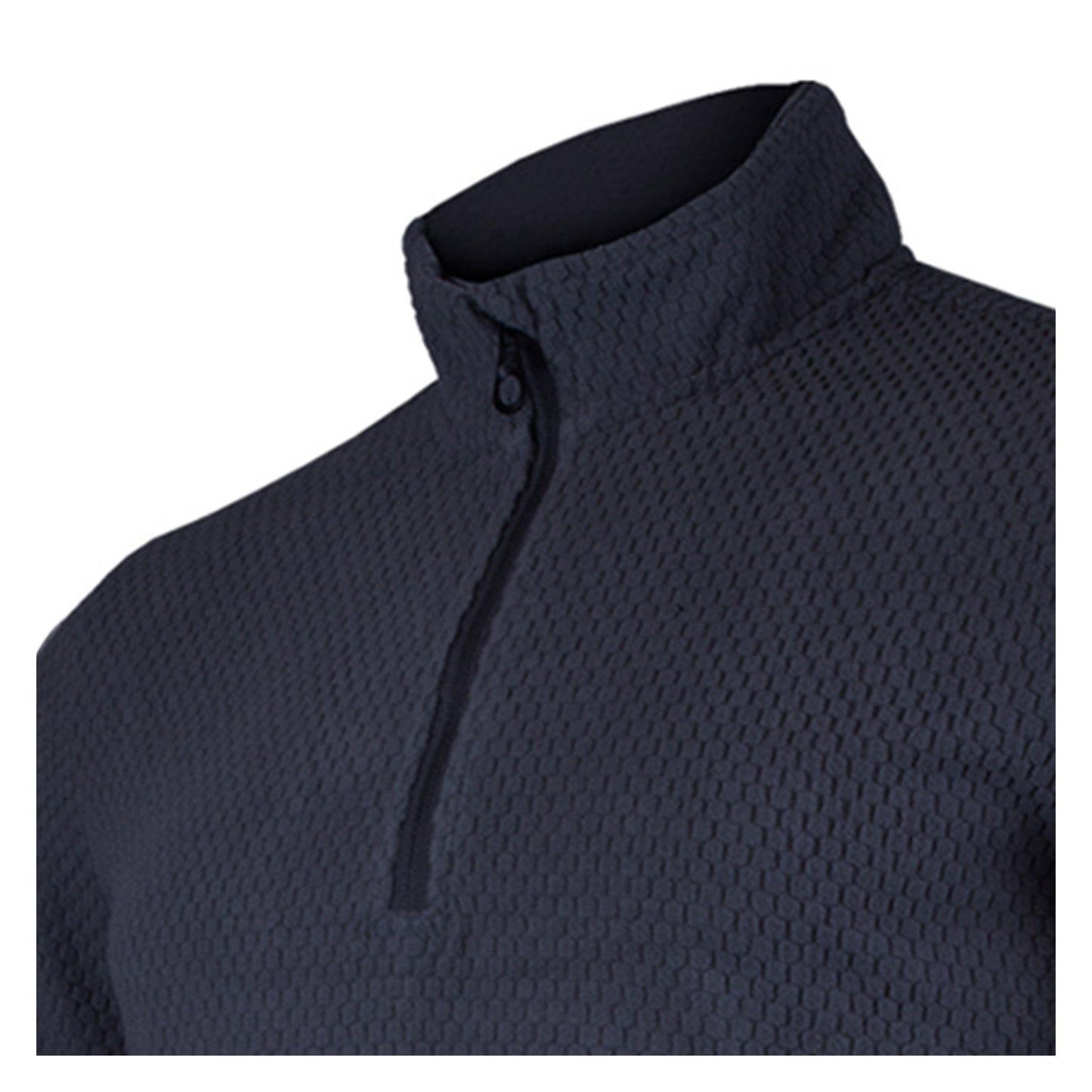 Polera Micropolar Panal Segunda Capa con Cierre Culpeo Pro Hombre