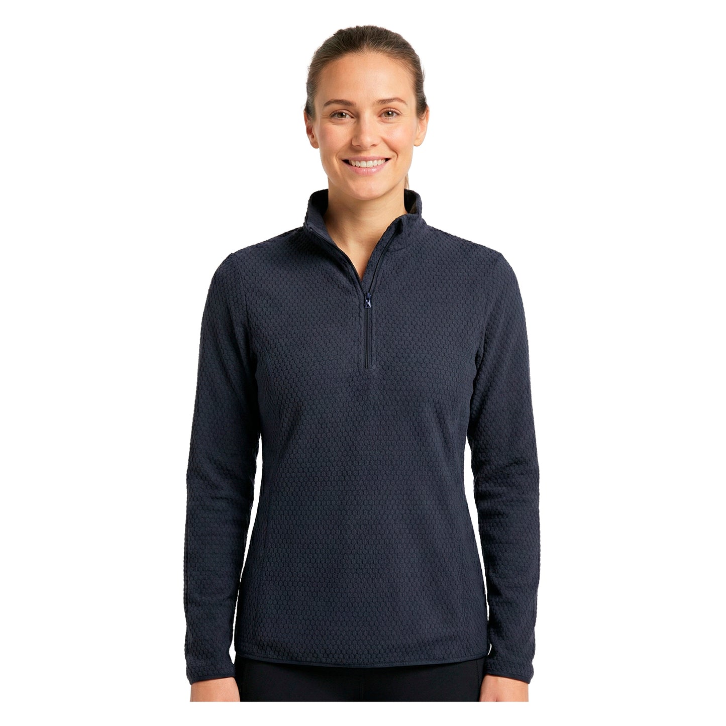 Polera Micropolar Panal Segunda Capa con Cierre Culpeo Pro Mujer