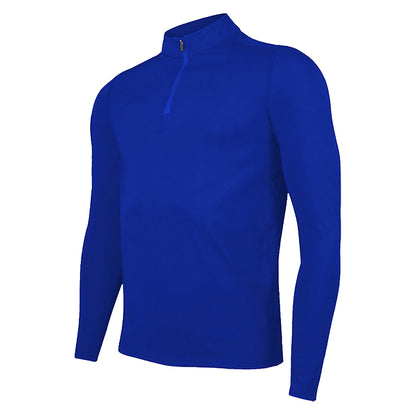 Polera Micropolar Primera Capa con Cierre Chilla Hombre