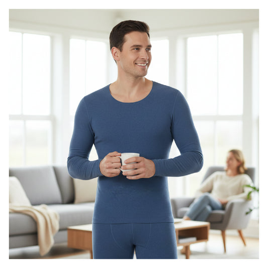 Polera Micropolar Primera Capa Cuello Sin Costuras Blanford Hombre