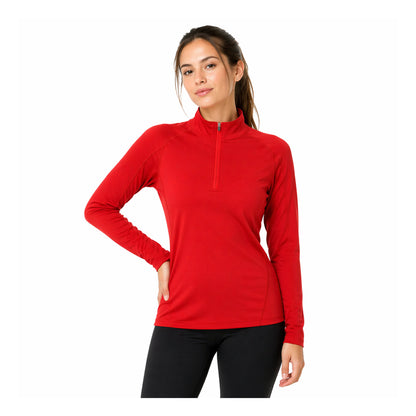 Polera Micropolar Primera Capa con Cierre Chilla Mujer