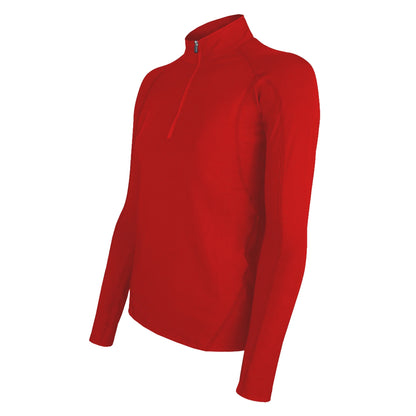 Polera Micropolar Primera Capa con Cierre Chilla Mujer