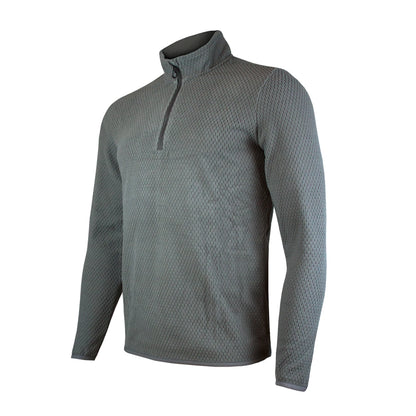 Polera Micropolar Panal Segunda Capa con Cierre Culpeo Hombre