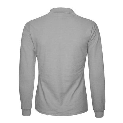 Polera Algodón Pique Manga Larga Velox Mujer