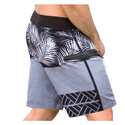 Short de Baño Summer Palm Colorado Hombre