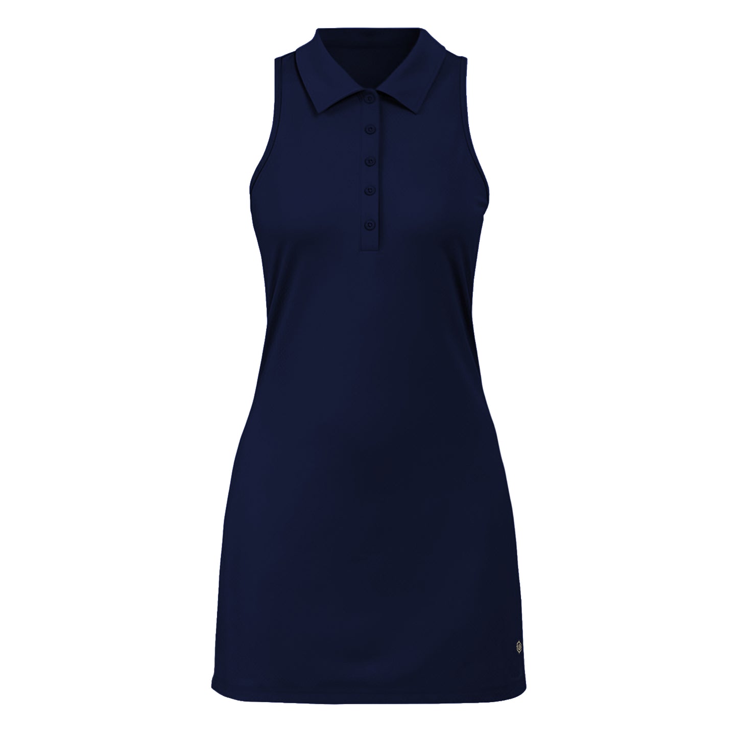 Vestido Deportivo Con Cuello Light Bare Mujer