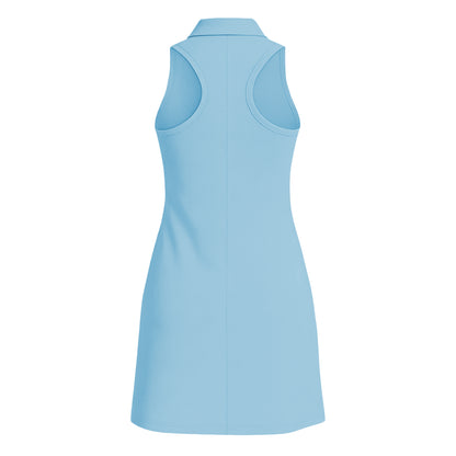 Vestido Deportivo Con Cuello Light Bare Mujer